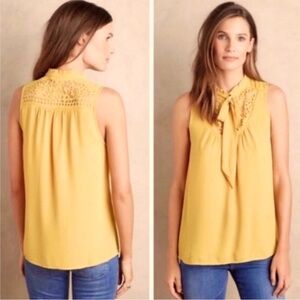 Anthropologie Maeve Luca Tie Neck Tank